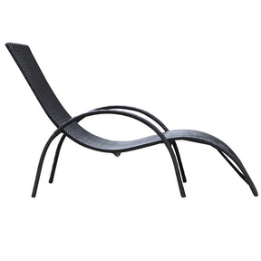 Finemod Imports Modern Otello Outdoor Lounge Chair FMI10076-white-Minimal & Modern
