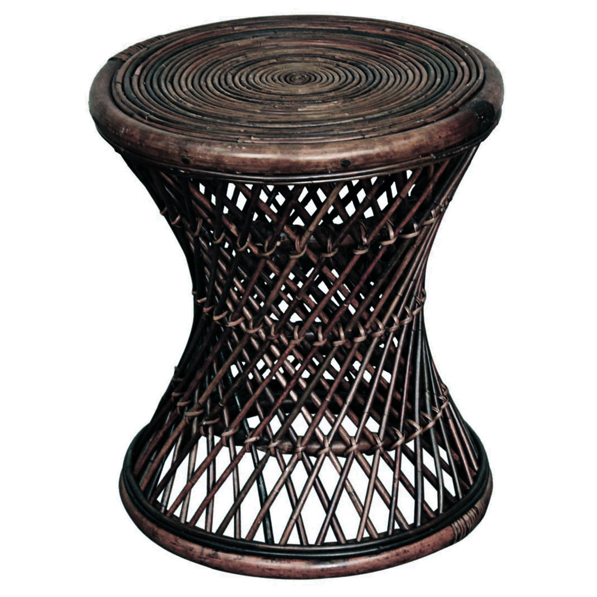 Keala Rattan Round Stool by New Pacific Direct - 668818