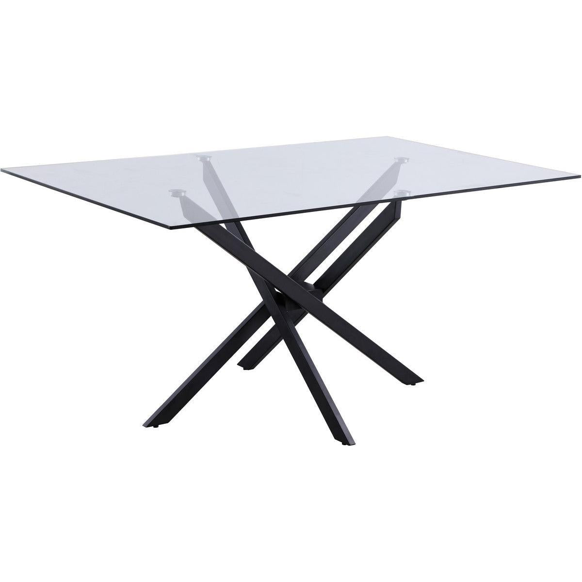 Meridian Furniture Xander Matte Black Dining TableMeridian Furniture - Dining Table - Minimal And Modern - 1