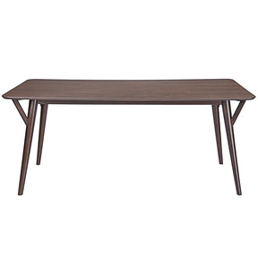 Modway Furniture Brace Modern Walnut Dining Table EEI-1611-WAL-Minimal & Modern