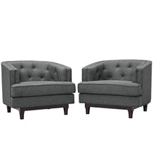 Modway Furniture Modern Coast Armchairs Set of 2 - EEI-2449