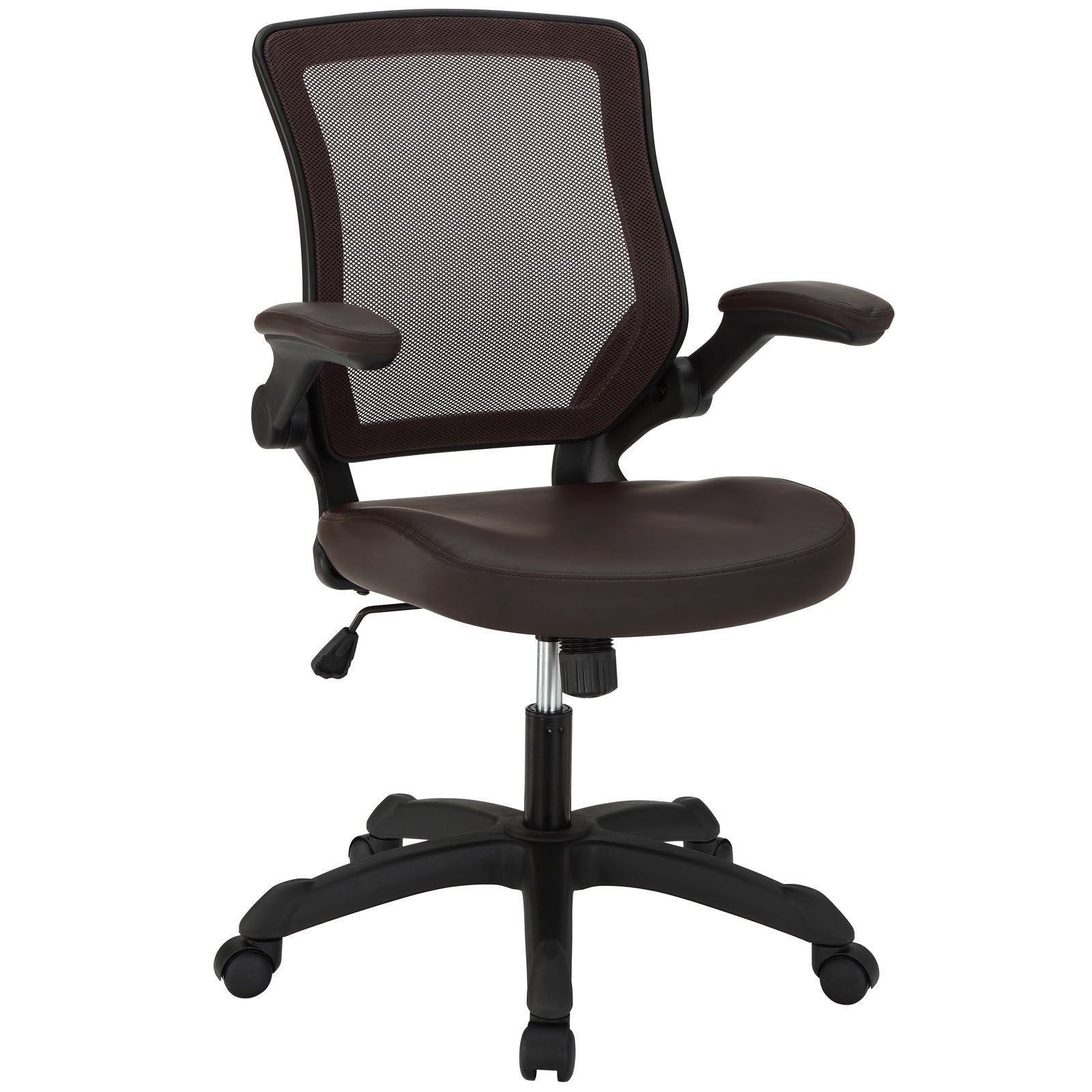 Modway Modern Veer Vinyl Adjustable Computer Office Chair EEI-291-Minimal & Modern