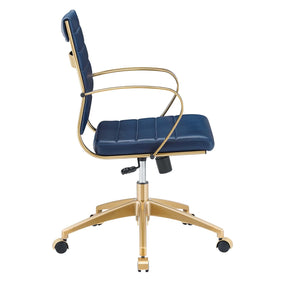 Modway Furniture Modern Jive Gold Stainless Steel Midback Office Chair - EEI-3418