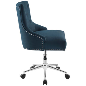 Modway Furniture Modern Regent Tufted Button Swivel Upholstered Fabric Office Chair - EEI-3609