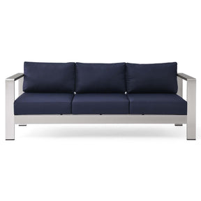Modway Furniture Modern Shore Outdoor Patio Aluminum Sofa - EEI-3917