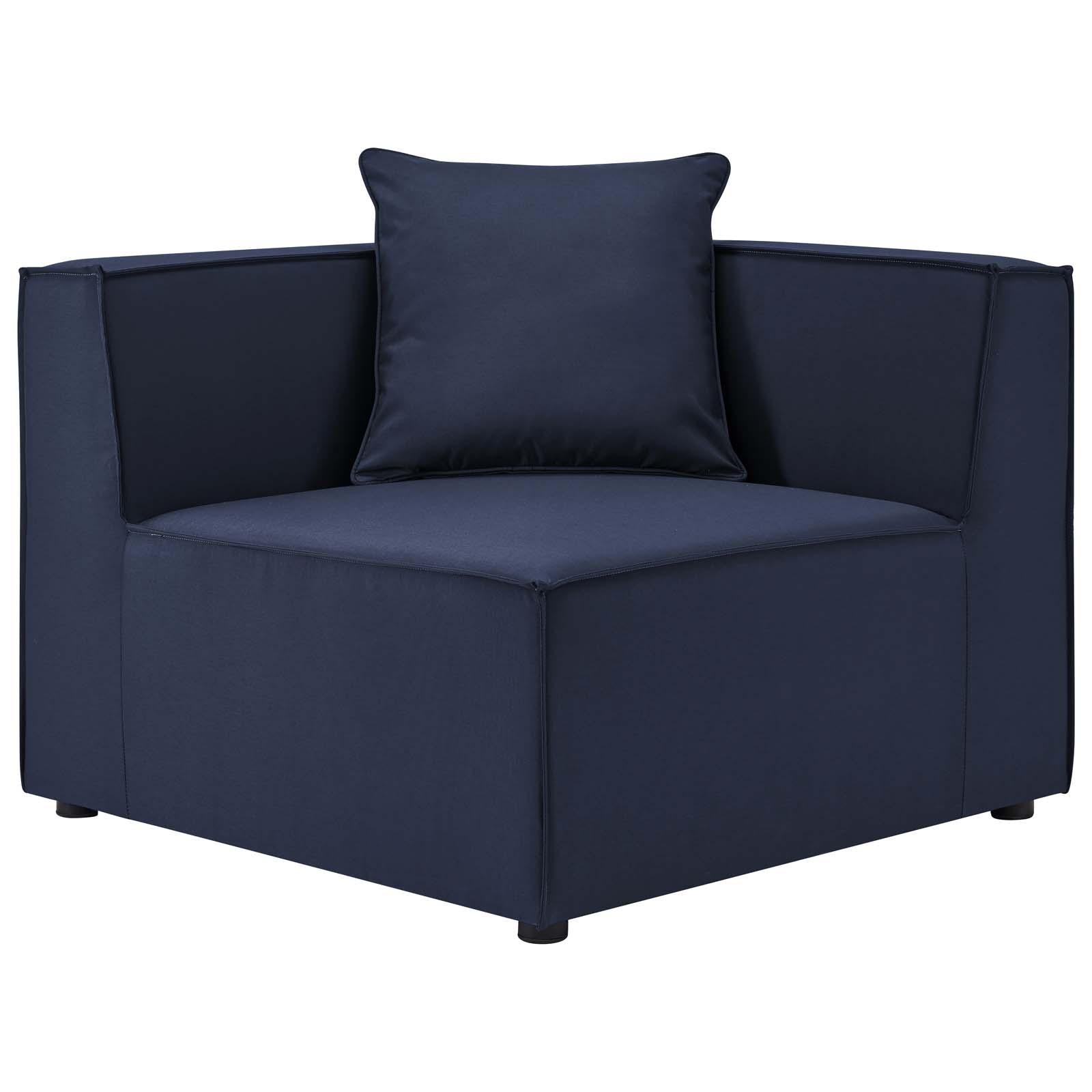 Modway Furniture Modern Saybrook Outdoor Patio Upholstered 4-Piece Sectional Sofa - EEI-4380