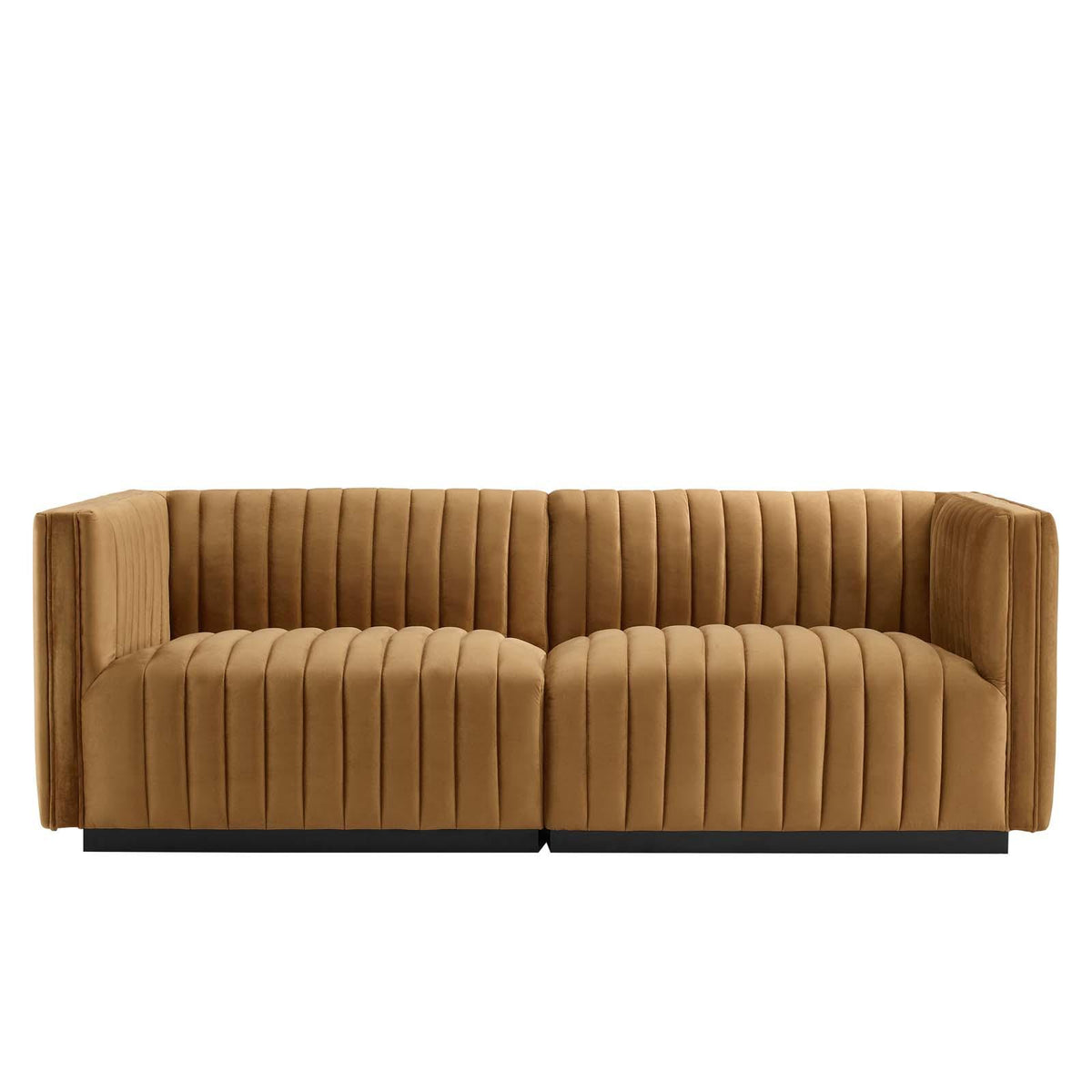 Modway Furniture Modern Conjure Channel Tufted Performance Velvet Loveseat - EEI-5764