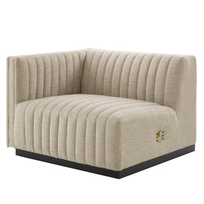 Modway Furniture Modern Conjure Channel Tufted Upholstered Fabric Loveseat - EEI-5786