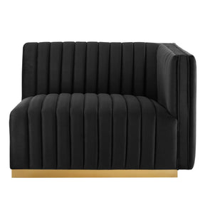 Modway Furniture Modern Conjure Channel Tufted Performance Velvet Loveseat - EEI-5842