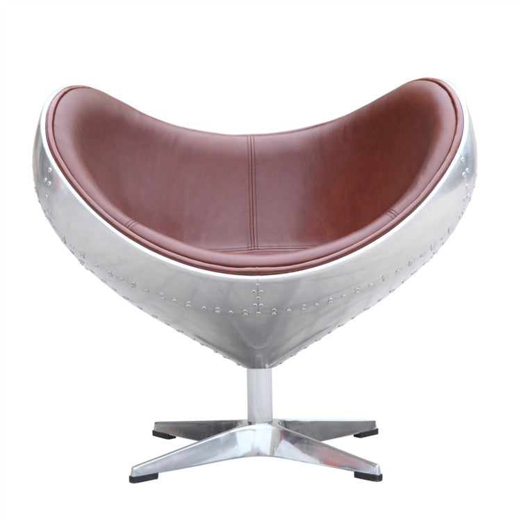 Finemod Imports Modern Eyebe Chair in Brown FMI1030-Minimal & Modern