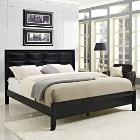 Modway Furniture Modern Harrison Queen Bed Frame MOD-5007-Minimal & Modern