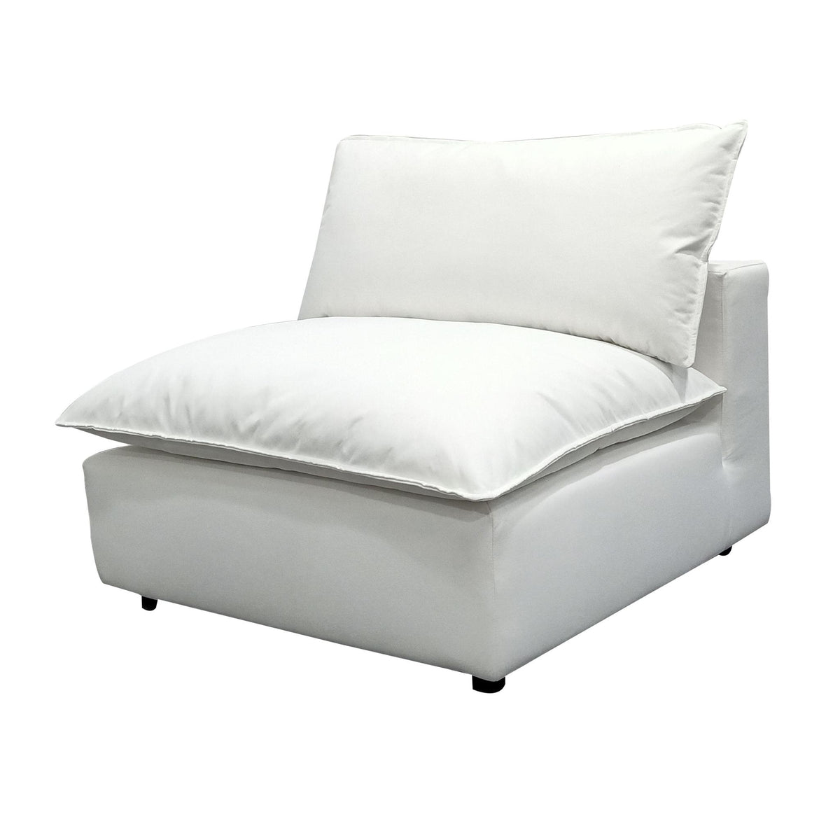 TOV Furniture Modern Cali Pearl Armless Chair - REN-L0092-AC