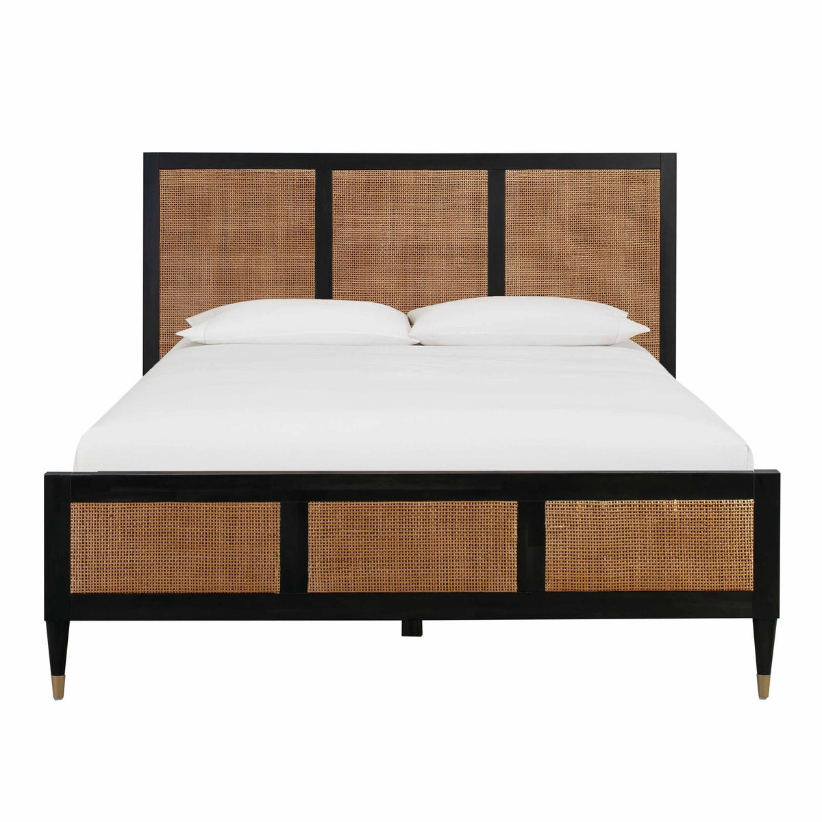 TOV Furniture Modern Sierra Noir Bed in Queen - TOV-B44101