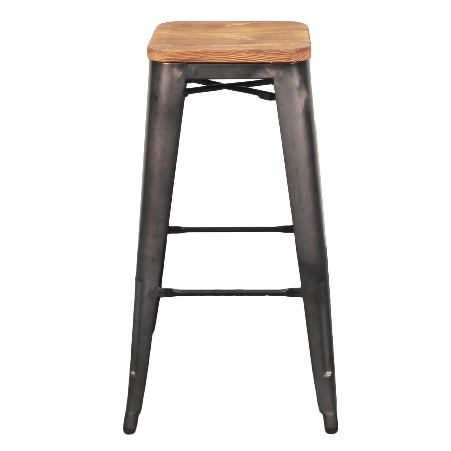 Metropolis Backless Bar Stool (Set of 4) by New Pacific Direct - 938631
