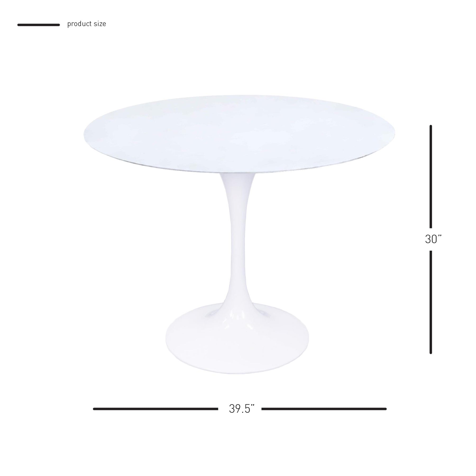 Allie 39" Round Table by New Pacific Direct - 6300003