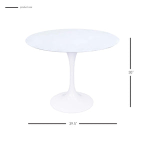 Allie 39" Round Table by New Pacific Direct - 6300003