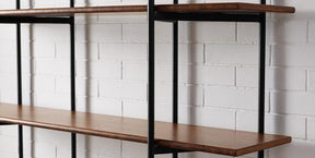 Greenington Modern Bamboo Studio Line Metal Shelf In Exotic-Minimal & Modern