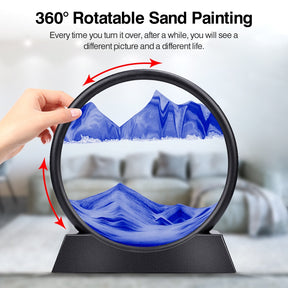 Mesmerizing 360° Sand Spin Lamp