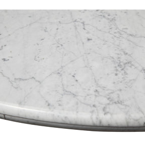 Finemod Imports Modern Flower Marble Table Oval 78" FMI10024-Minimal & Modern