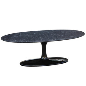Finemod Imports Modern Flower Coffee Table Oval Fiberglass FMI10064-Minimal & Modern