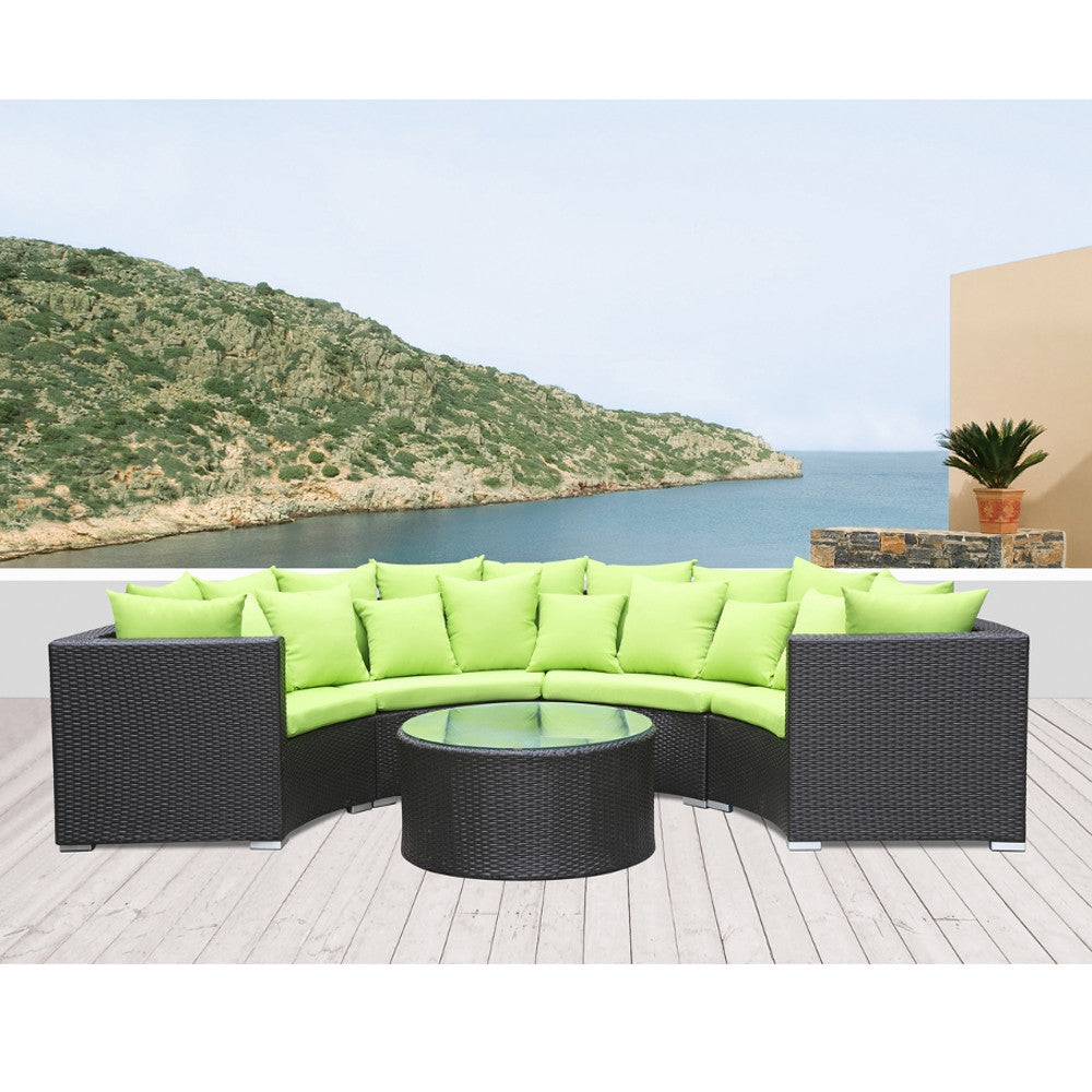 Finemod Imports Modern Roundano Outdoor Sofa FMI10075-Minimal & Modern