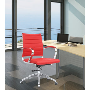 Finemod Imports Modern Sopada Conference Mid Back Office Chair FMI10077-Minimal & Modern
