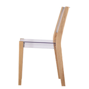 Finemod Imports Modern Lhosta Dining Side Chair FMI10094-natural-Minimal & Modern