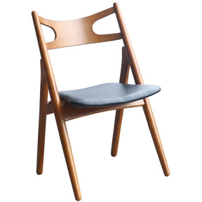 Finemod Imports Modern Oksana Dining Chair FMI10100-walnut-Minimal & Modern