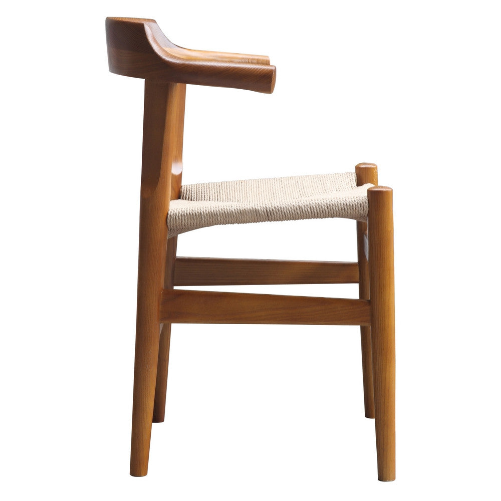 Finemod Imports Modern Stringta Dining Side Chair FMI10106-walnut-Minimal & Modern