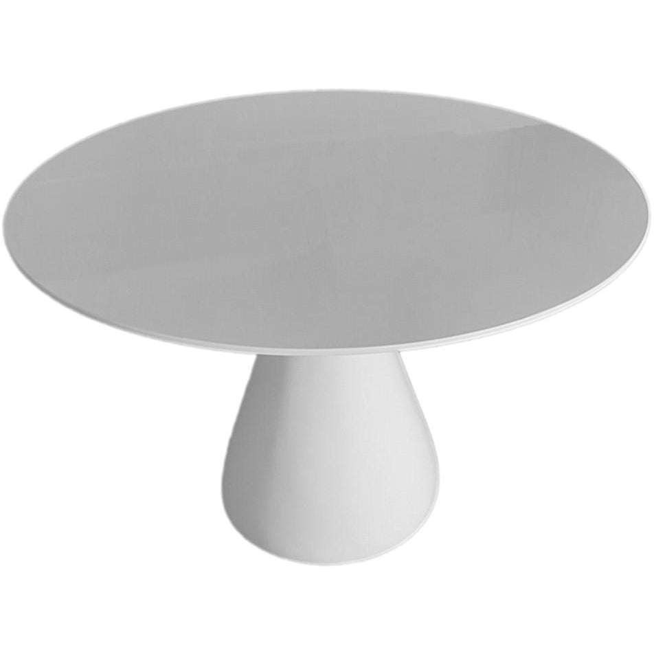 Finemod Imports Modern Vase Base Dining Table 30" FMI10107-30white-Minimal & Modern