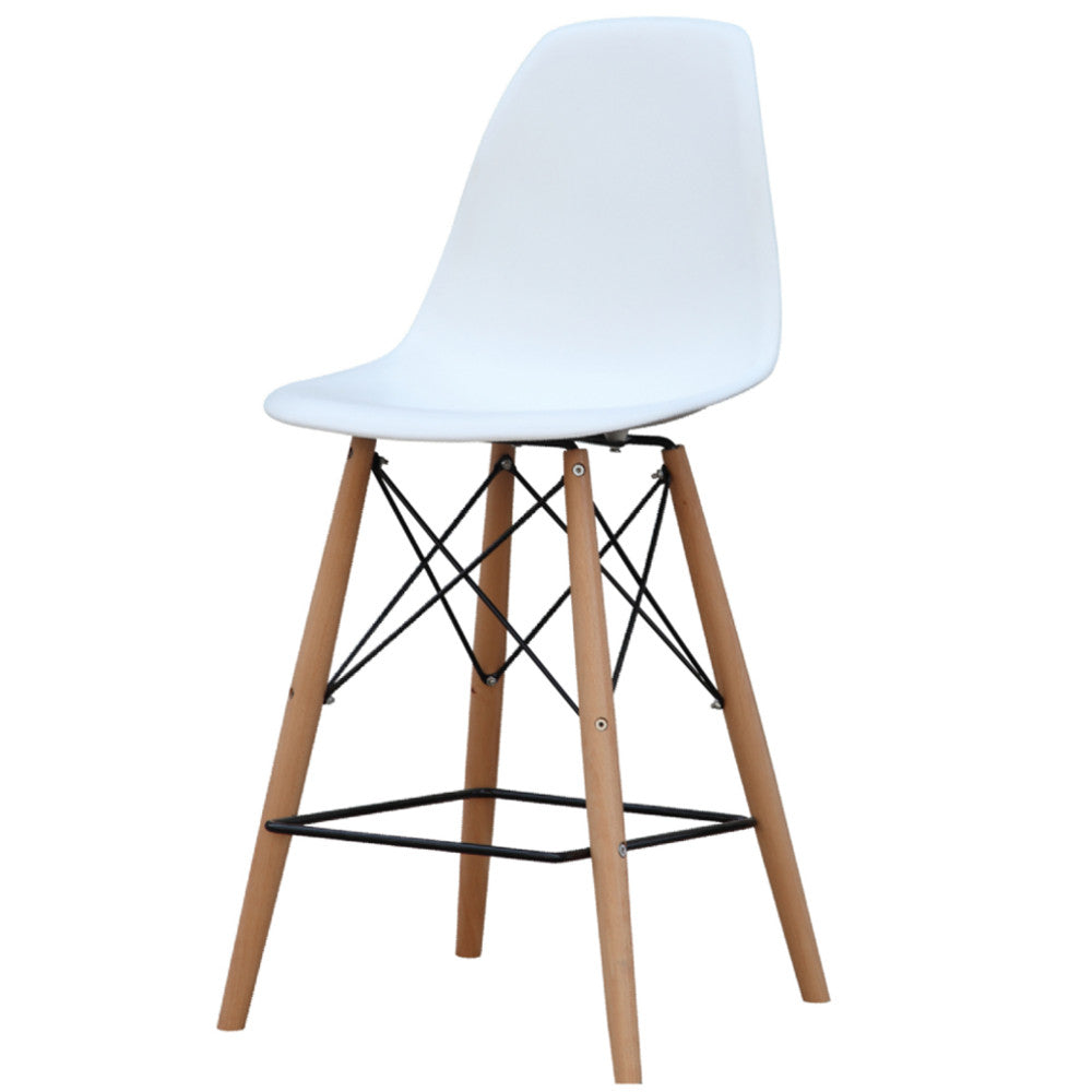 Finemod Imports Modern Woodleg Bar Chair FMI10110-30-Minimal & Modern
