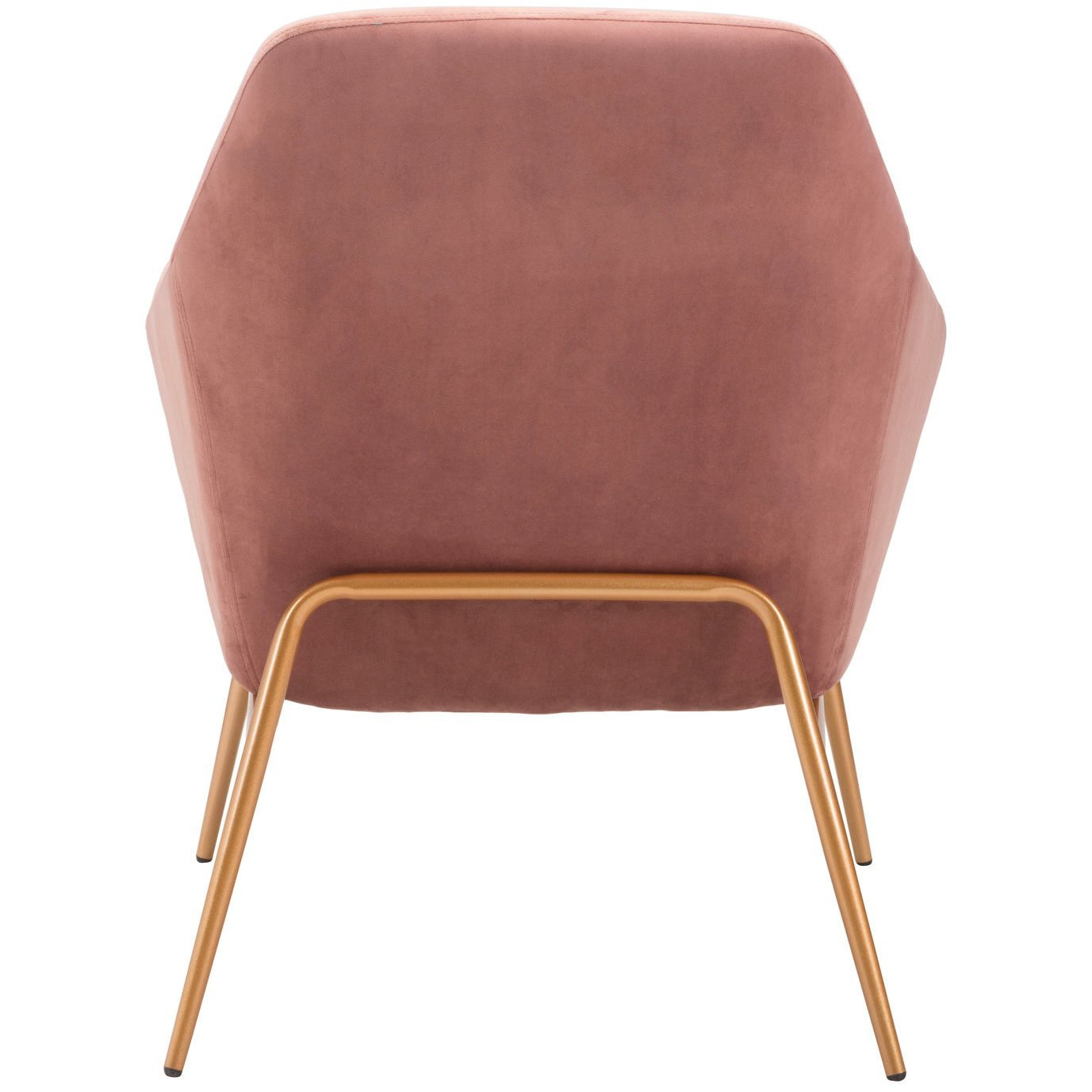 Sofia Pink Velvet & Gold Arm Chair