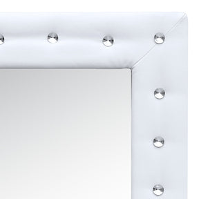 Finemod Imports Modern Tufted Mirror 36" FMI10160-Minimal & Modern
