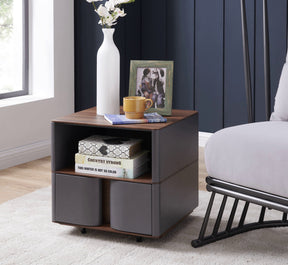 Marcus Storage End Table by New Pacific Direct - 1030022