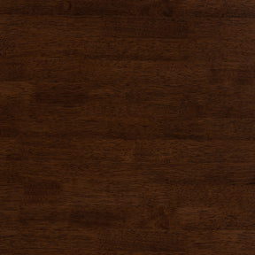 Baxton Studio Pernille Modern Transitional Black Faux Leather Upholstered Walnut Finished Wood 5-Piece Dining Set