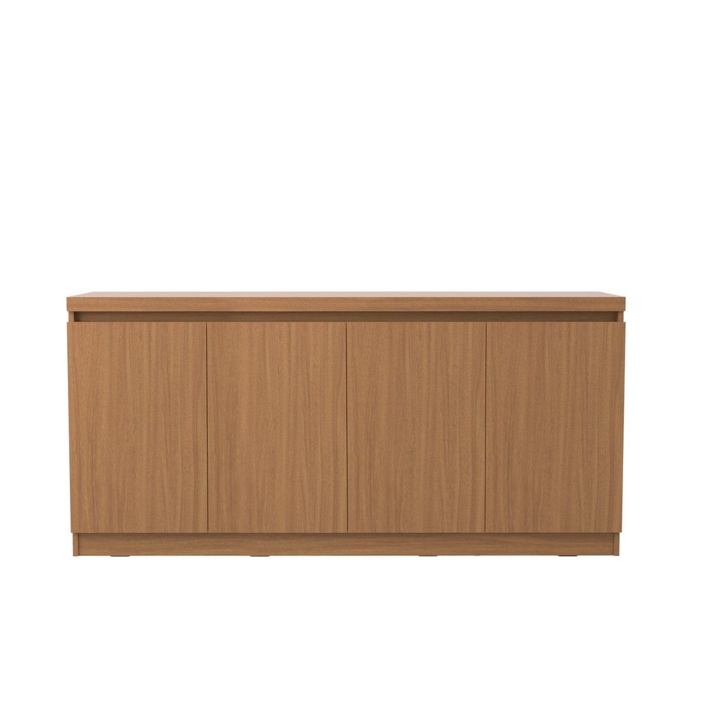 Manhattan Comfort Viennese 62.99 in. 6- Shelf Buffet Cabinet in Maple CreamManhattan Comfort-Sideboard- - 1
