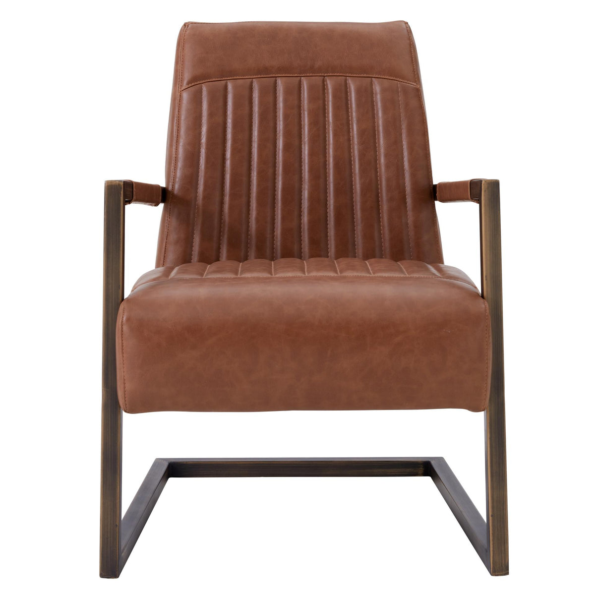 Jonah PU Arm Chair by New Pacific Direct - 1060006