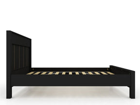 Manhattan Comfort Gramercy Queen-size Modern Bedframe with Headboard in Black