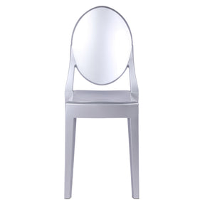 Finemod Imports Modern Silver Side Chair FMI1127-silver-Minimal & Modern