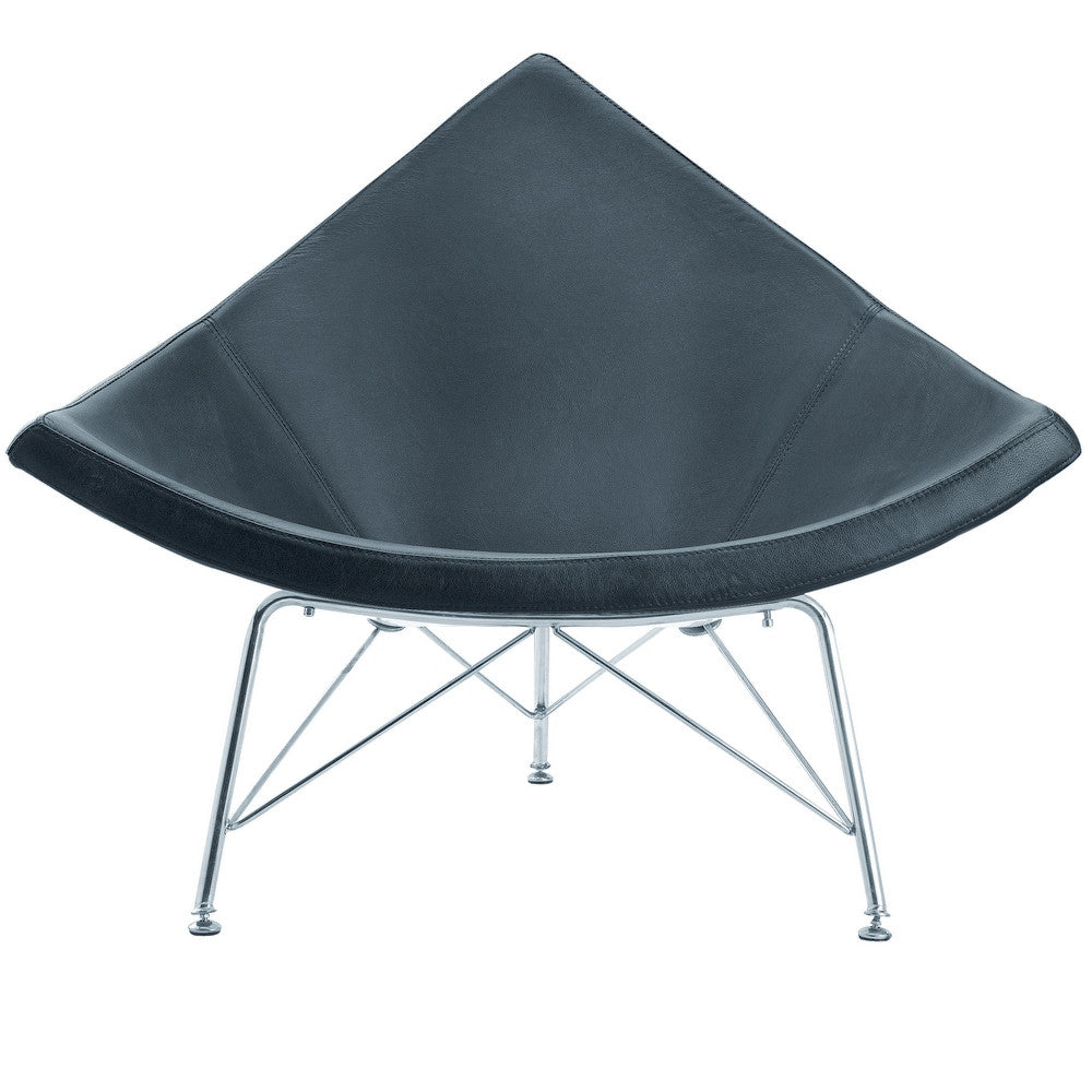 Finemod Imports Modern Nut Chair FMI1128-black-Minimal & Modern