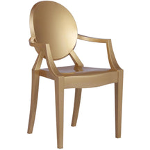 Finemod Imports Modern Gold Arm Chair FMI1130-gold-Minimal & Modern