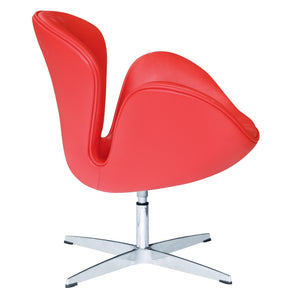 Finemod Imports Modern Swan Chair Leather FMI1144-Minimal & Modern