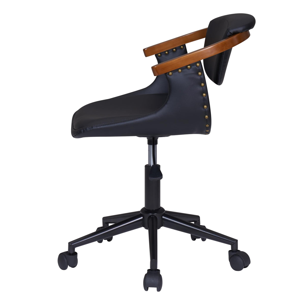 Darwin PU Bamboo Office Chair by New Pacific Direct - 1160015
