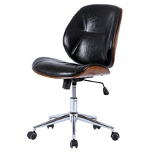 Shaun PU Leather Bamboo Office Chair by New Pacific Direct - 1160023