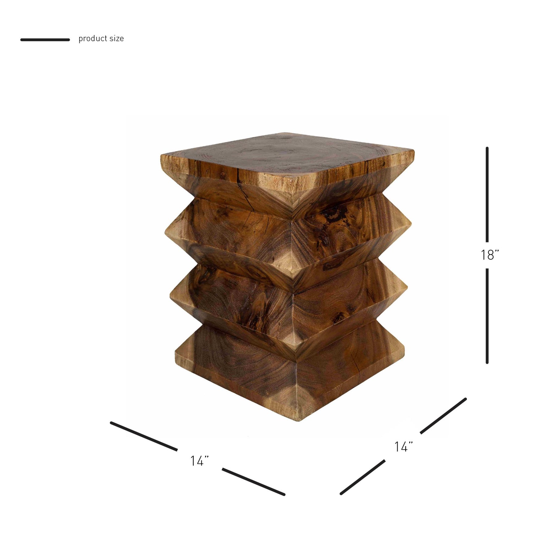 Elsie Trembesi  Side/ End Table by New Pacific Direct - 1210024