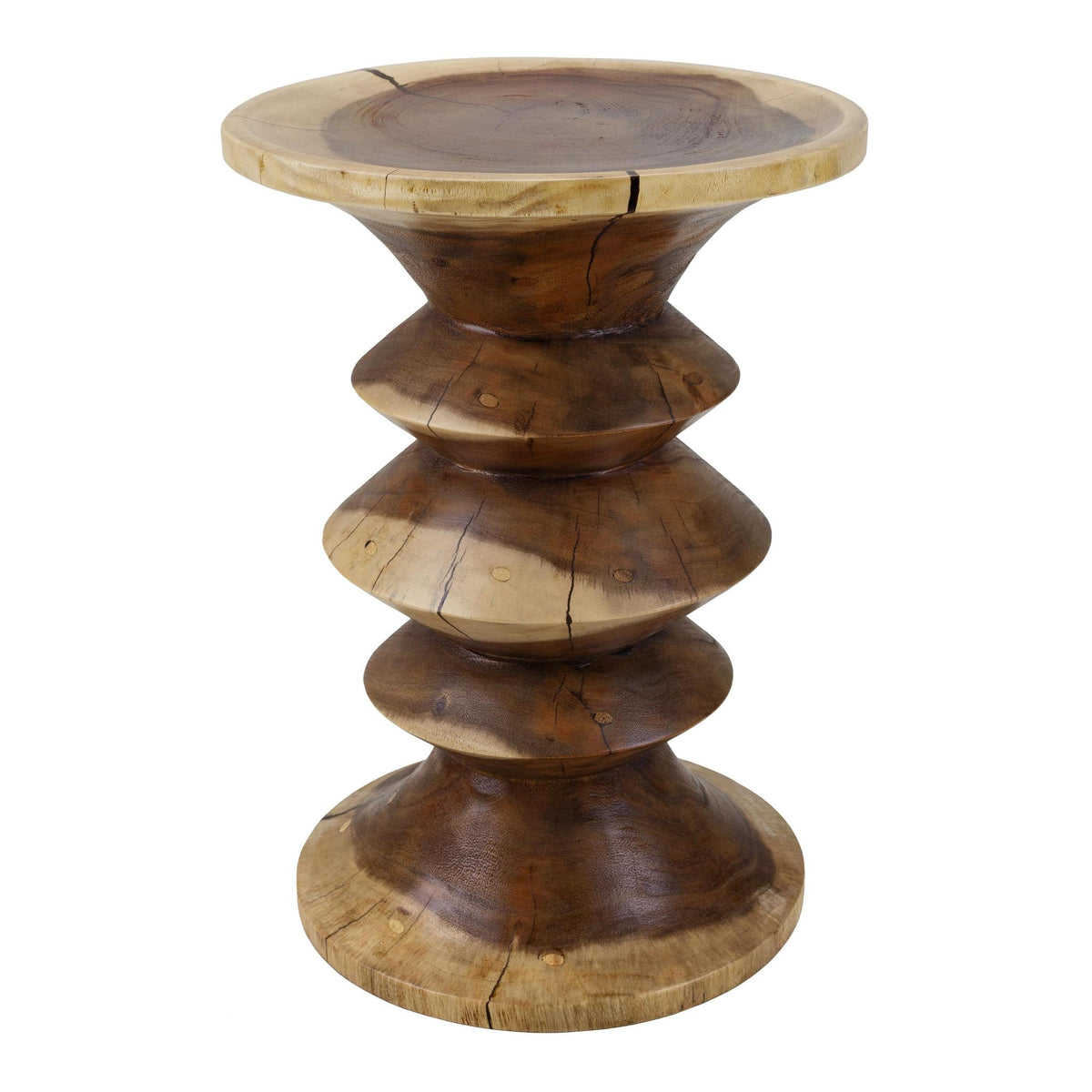 Ziva Trembesi Side/ End Table by New Pacific Direct - 1210026