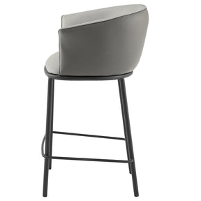 Seymor PU Counter Stool w/ Arms by New Pacific Direct - 1240010