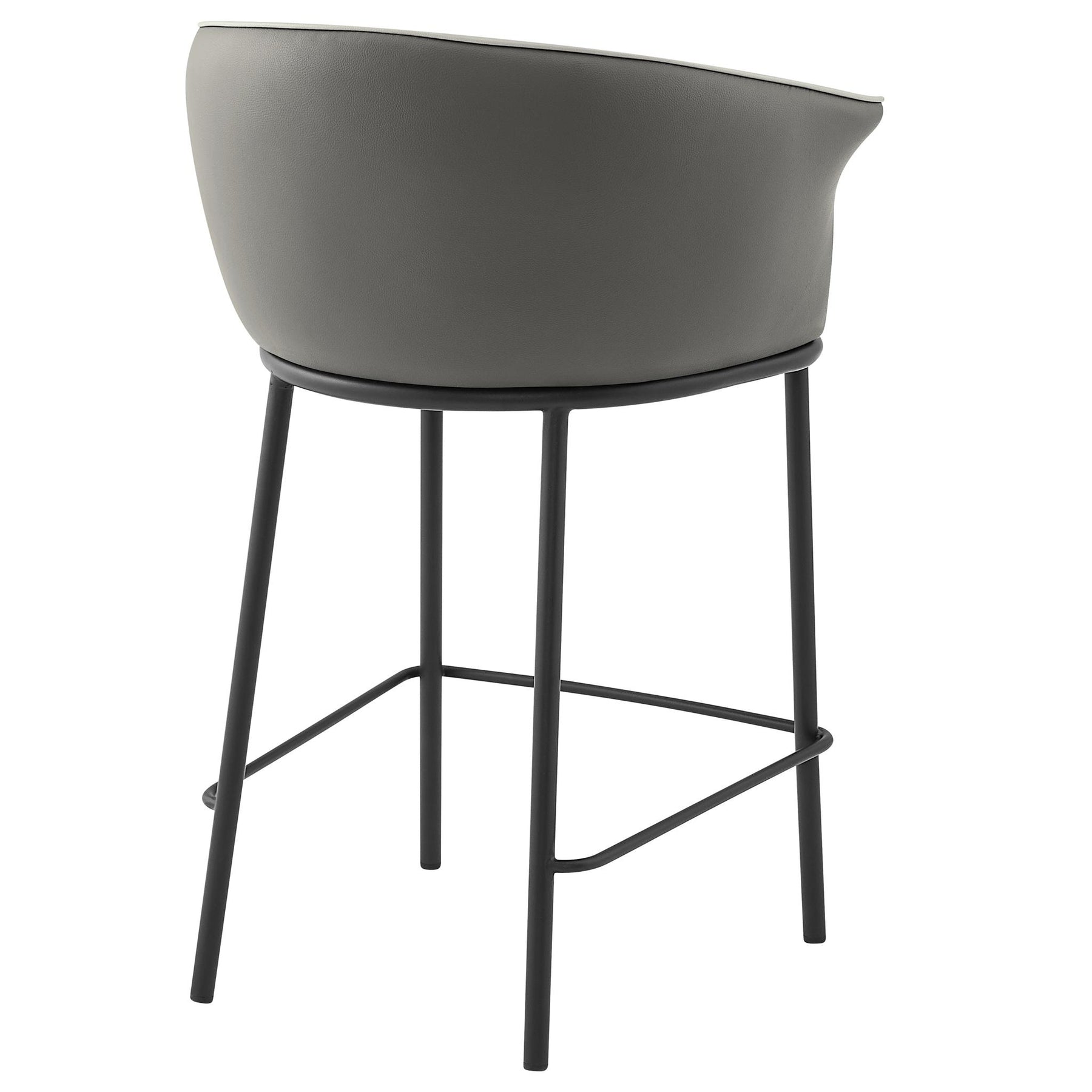 Seymor PU Counter Stool w/ Arms by New Pacific Direct - 1240010