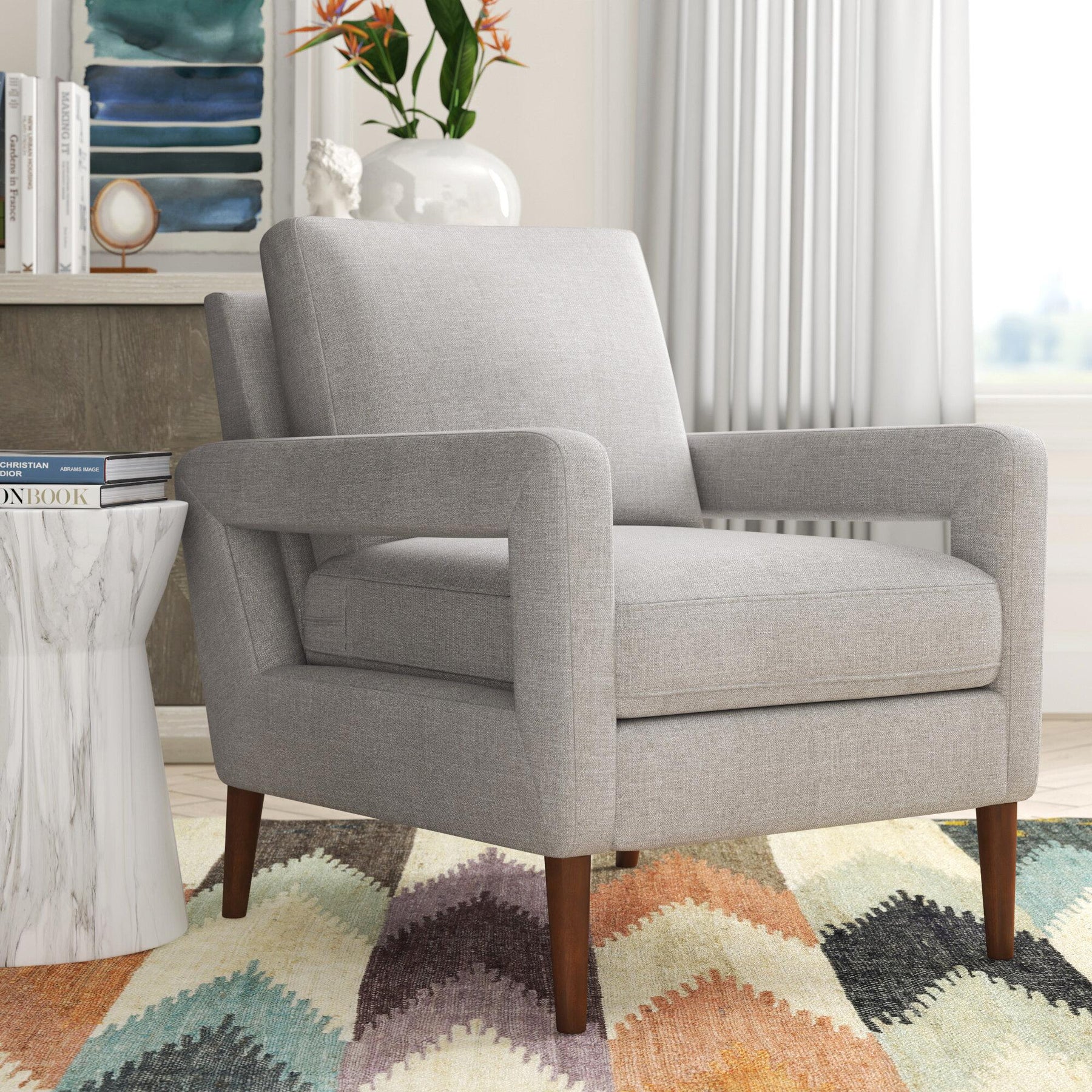 Xavie Fabric Accent Chair by New Pacific Direct - 1250011