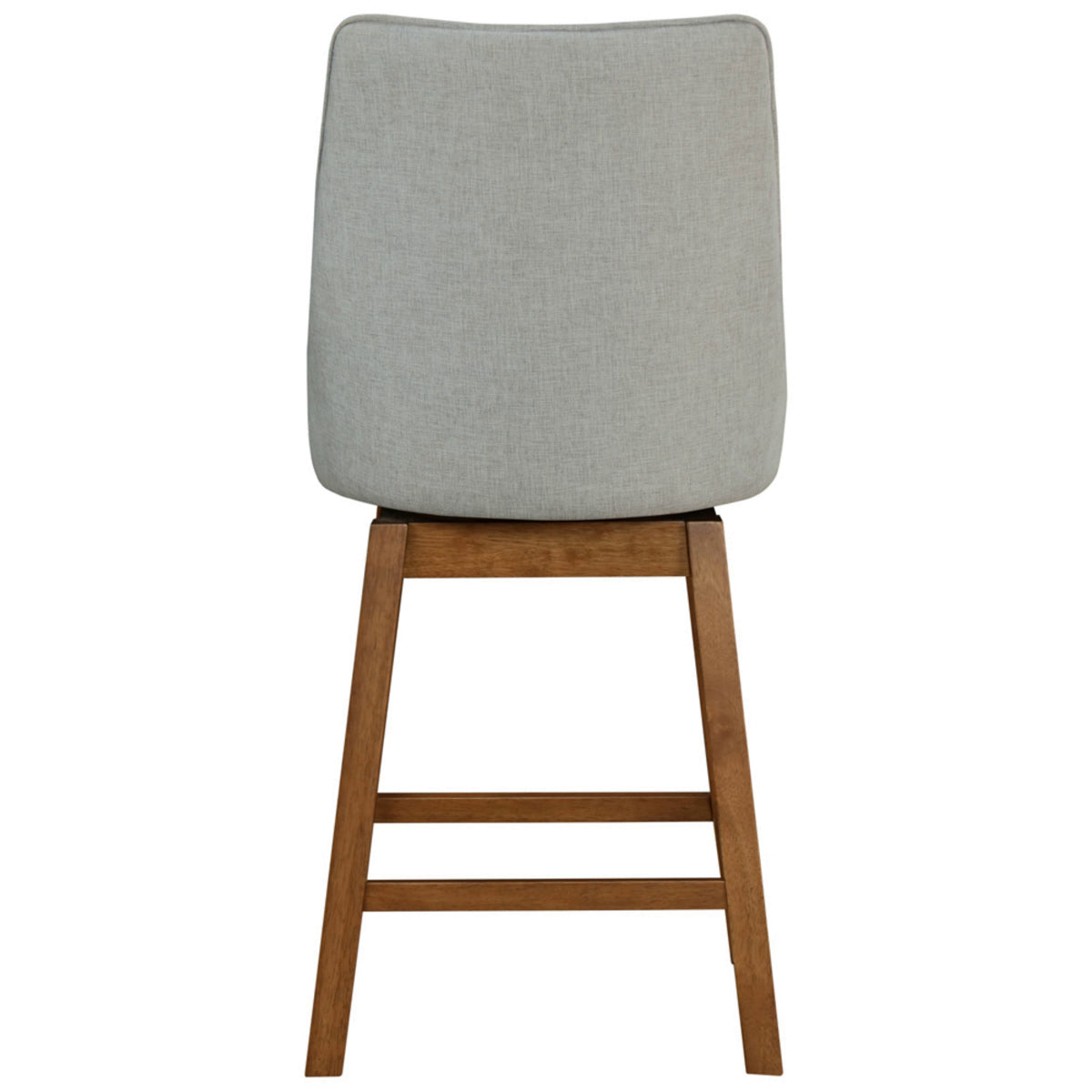 Annette Fabric Swivel Counter Stool - Set of 2 by New Pacific Direct - 1310006-383